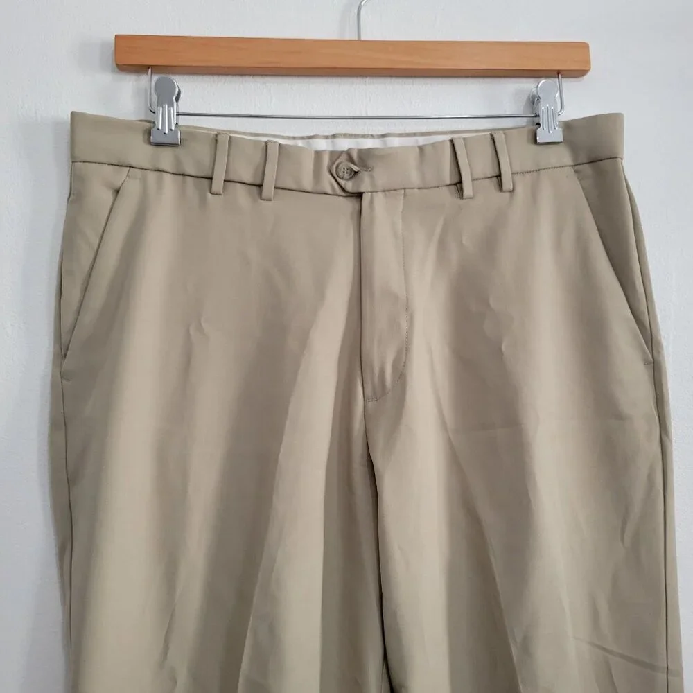 Khaki Docker Golf Pants Men Size 36/28 - Picture 3 of 14